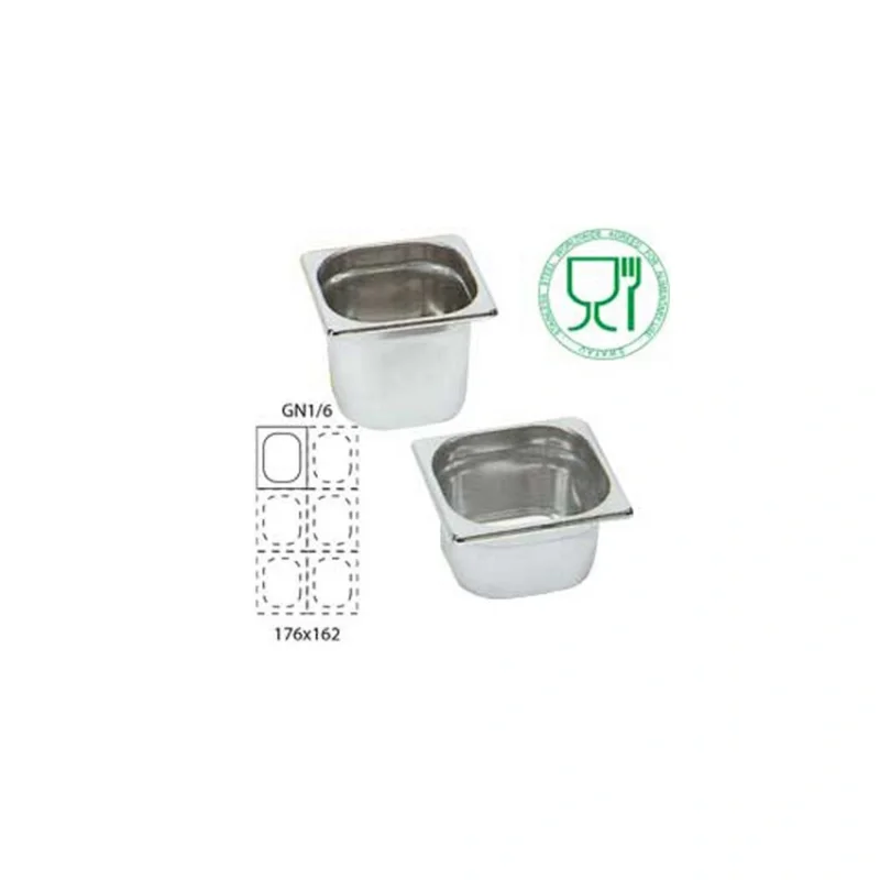 Nouvelle Collection Bac Gastronorme Inox Prof 100mm