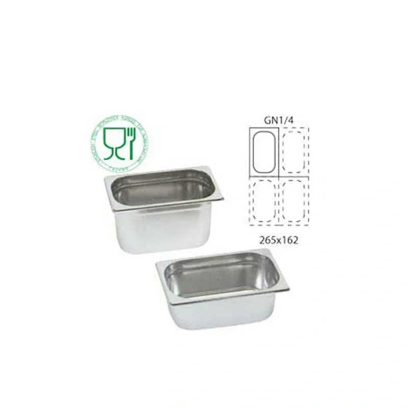 Bac Gastronorme Inox GN 1/4 Prof. 65 mm Acheter Direct