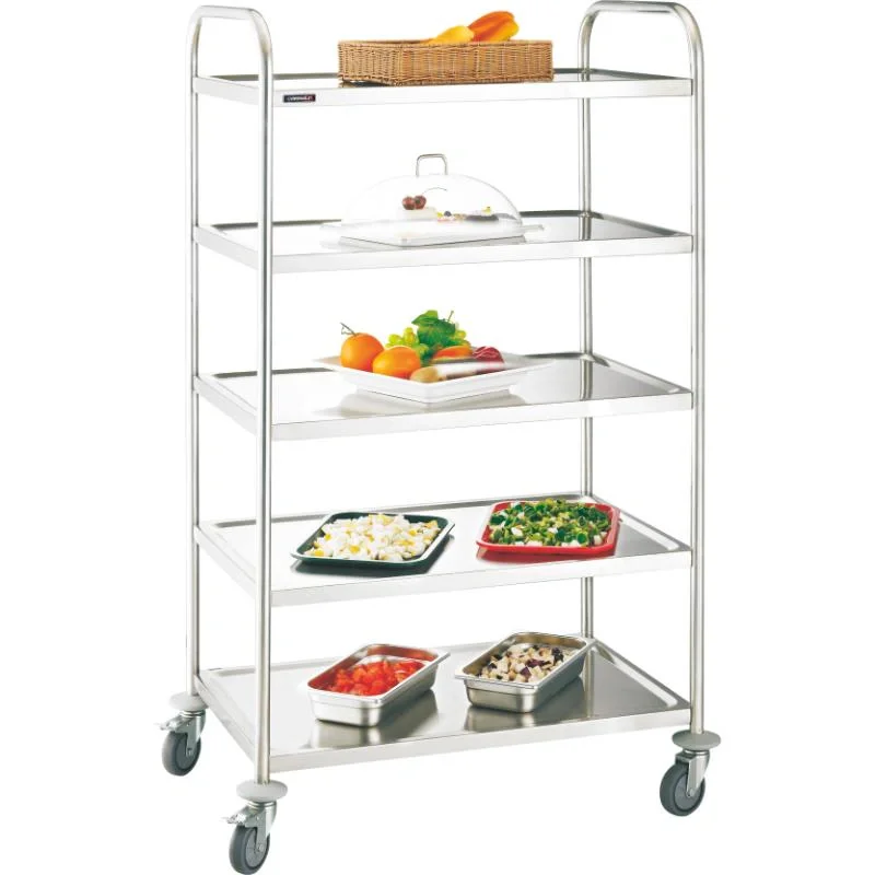 Chariot inox 5 plateaux Prix Choc