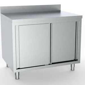 600 PLAN DE TRAVAIL PORTES COULISSTANTES BORD RELEVÉ 1800 Usine Directe