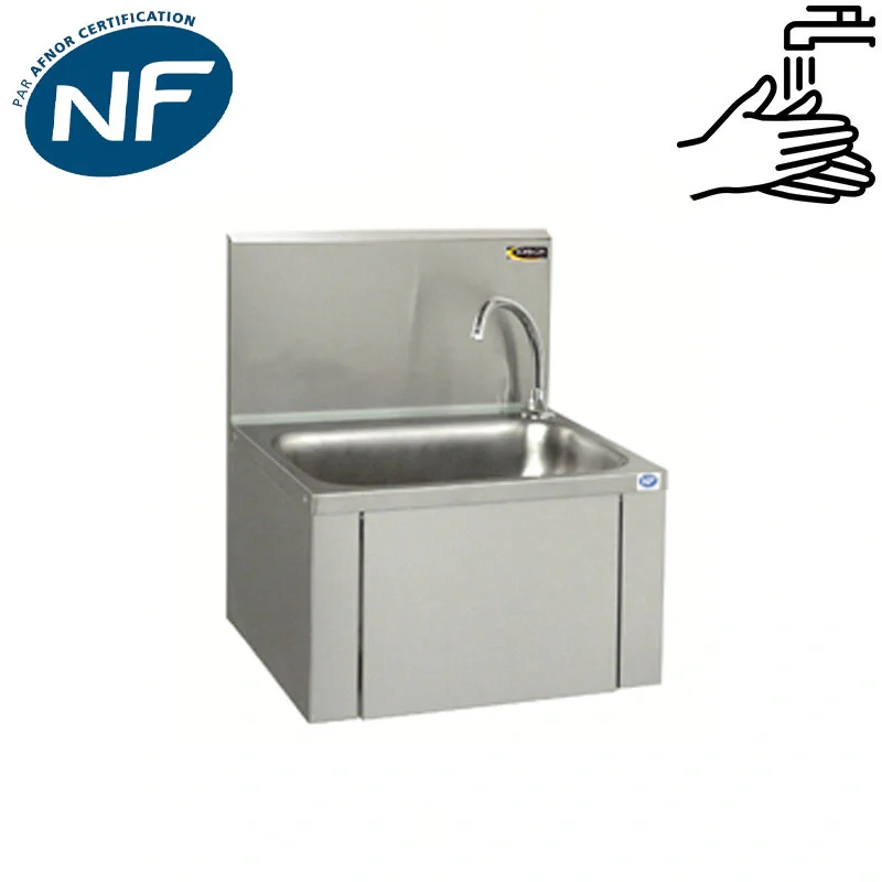 Vente Flash Lave mains certifié NF 460 x 380 x 524 mm