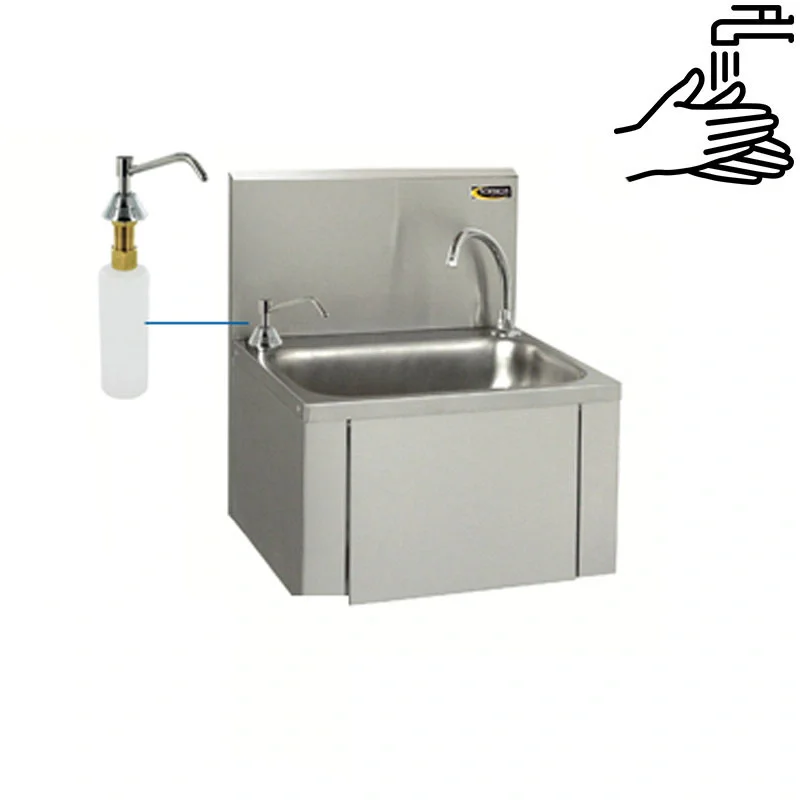 Populaire Lave mains Avec dosseret distributeur de savon
