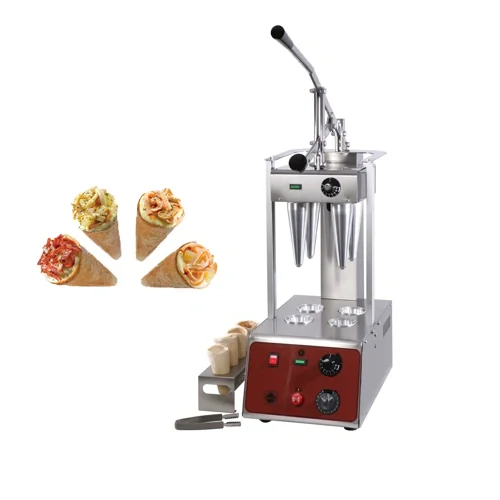 Commander Vite Machine de moulage pour cône à pizza - 4 positions