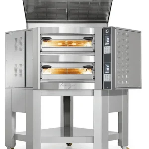 Four angulaire electrique 2 chambres 10 pizzas Promotion