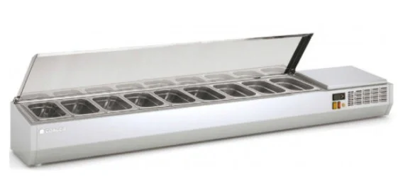 Vitrinerefrigeree 9 bacs Commander Maintenant