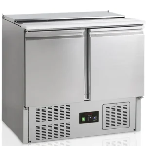 Acheter Direct Comptoir pour saladette GN1/1 - 2 portes