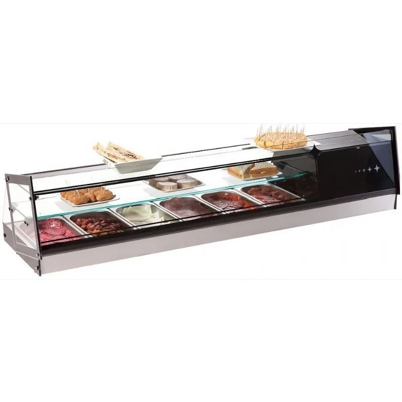 Vente Directe Vitrine à tapas réfrigérée 6 bacs