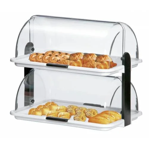 Vitrine buffet avec ouverture des 2 côtés - H 415 mm - Bartscher Petit Prix