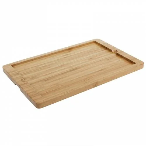 Seulement Aujourd’hui Planche Support en Bois pour Plat en Ardoise - 330 x 210 mm - Olympia