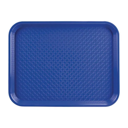 Remise Plateau Restauration Rapide Olympia Kristallon - Bleu (350 x 450 mm)
