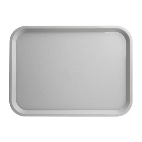 Prix Réduit Plateau Fast Food 415 x 305 mm - Gris - Kristallon