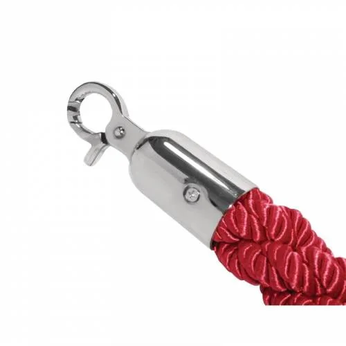 Cordon d'accueil torsadé rouge - Bolero Prix Réduit
