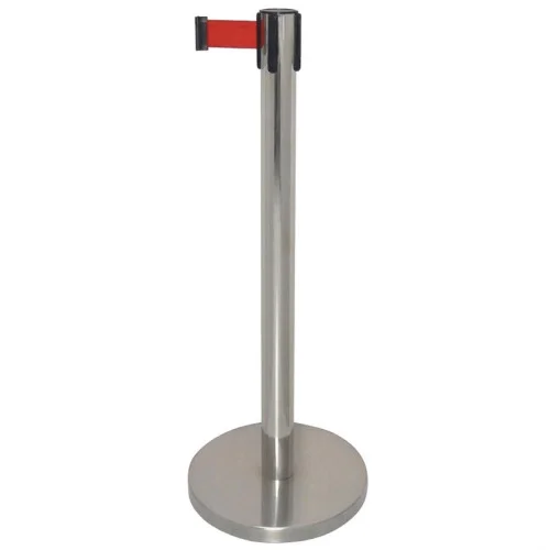 Prix Réduit Barrière rétractable à sangle rouge 3m - Bolero