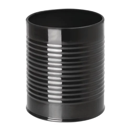 Récipient Style Boîte De Conserve En Acier Galvanisé Noir – Olympia Offre Du Jour