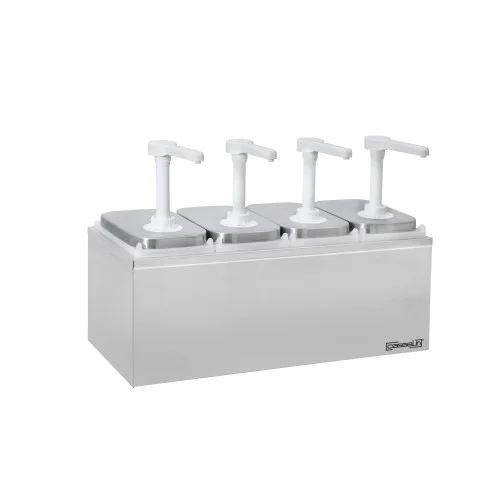 Top Vente Pompe à sauce neutre 4 x 2L