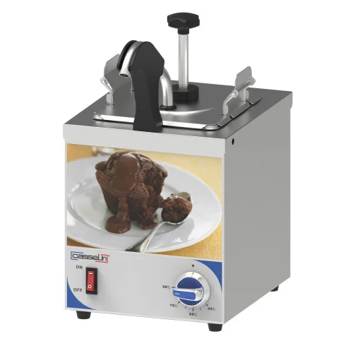 Distributeur à sauce avec pompe et bec chauffant Marque