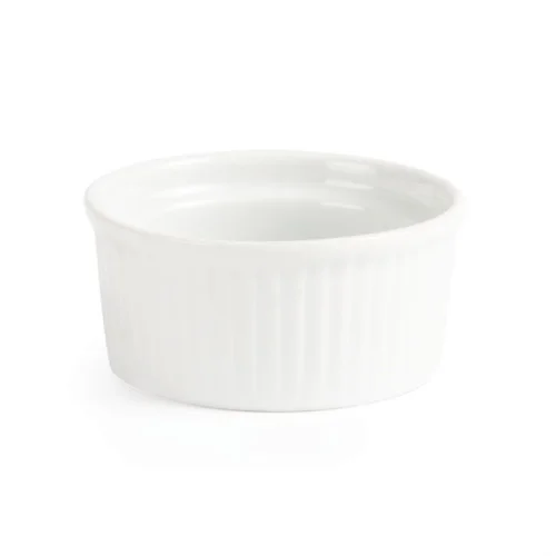 Livraison Express Ramequins Blancs 80mm Whiteware - Lot de 12 - Olympia
