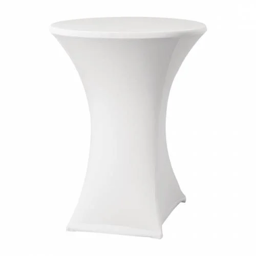 Housse de table extensible Samba blanche D2 Prix Cassé
