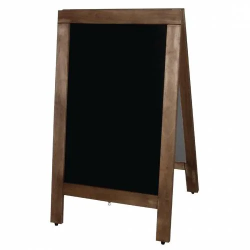 Panneau de Trottoir Cadre en Bois 1200 x 700mm - Olympia Affaire À Saisir