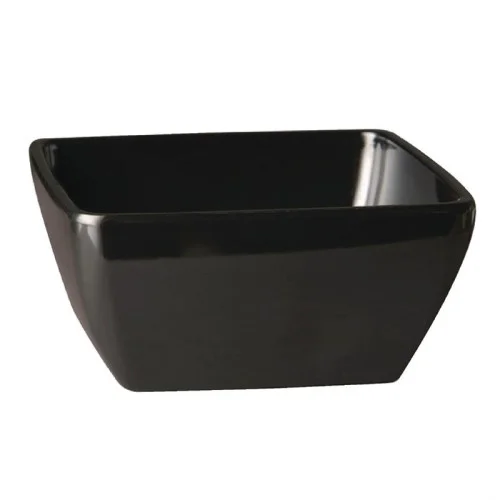 Bol carré en mélamine 400ml - 125mm - APS Pure Noir Jusqu’à Épuisement Des Stocks