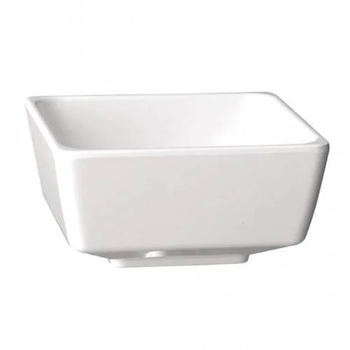 Haute Qualité Ravier blanc en mélamine 4L, 250mm, empilable et anti-dérapant - APS