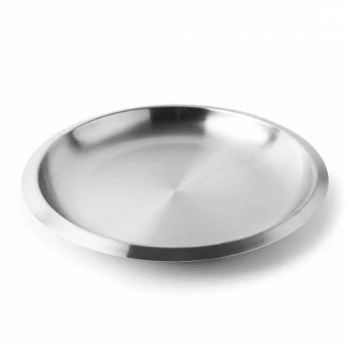 Plateau à fruits de mer en inox - 406(Ø)mm - Matfer Bourgeat Usine Directe