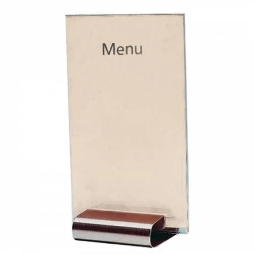 Vente Directe Porte-menu A5 inox Olympia