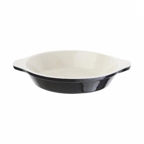 Plat à gratin rond noir Vogue 750ml Offre Exclusive