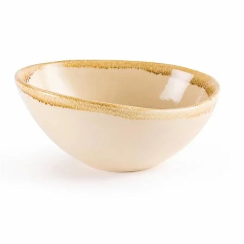 Bol Couleur Sable Kiln 165mm - Lot par 6 - Olympia Solde