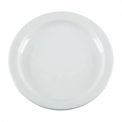 Lot de 12 Assiettes à bord étroit blanches - 150mm - Olympia Satisfait Ou Remboursé