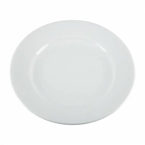 Satisfait Ou Remboursé Assiettes à bord large blanches Olympia 250mm