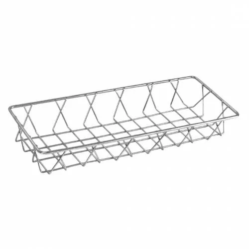 Panier de présentation inox Olympia 350 x 150 x 50mm Livraison Express