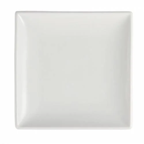 Populaire Assiettes carrées blanches Olympia Whiteware 180mm (lot de 12)