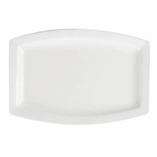 Assiette rectangulaire Olympia Whiteware 320mm Réduction