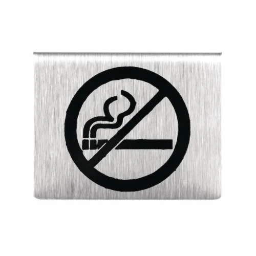 Chevalet De Table Inox Olympia – Indication "Non Fumeur" Meilleur Choix