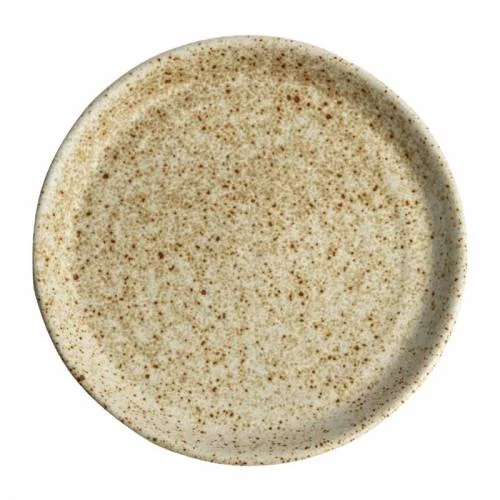 Assiettes plates beige moucheté Olympia Canvas 18 cm Certifié
