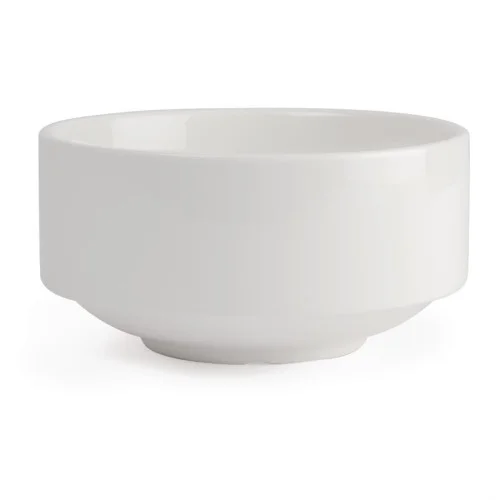 Bols à Soupe Empilables en Porcelaine Fine 400ml - Lot de 6 - Lumina Meilleur Prix