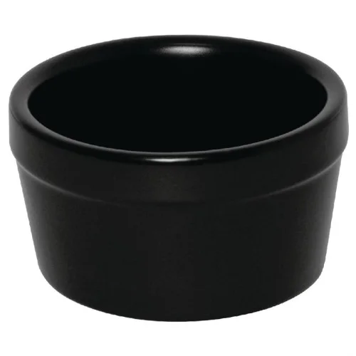 Nouveauté Lot de 6 Ramequins Méditerranéens Noirs 77mm - Olympia