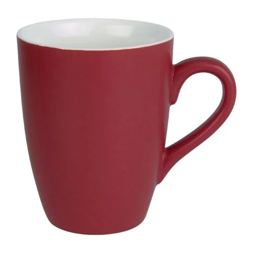 Jusqu’à Épuisement Des Stocks Mug Pastel Mat Rouge 320 ml - Lot de 6 - Olympia