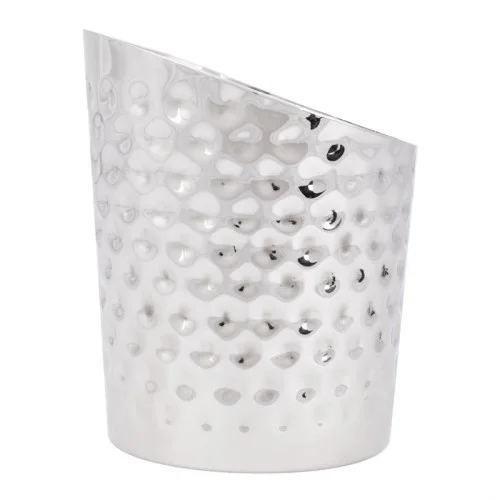 Pot à Frites Martelée Olympia 480ml | Style Rétro Inox PRO ! Achat Immédiat