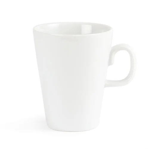 Jusqu’à Épuisement Des Stocks Tasses à Latte Olympia Whiteware en Porcelaine - 310 ml (Lot de 12)
