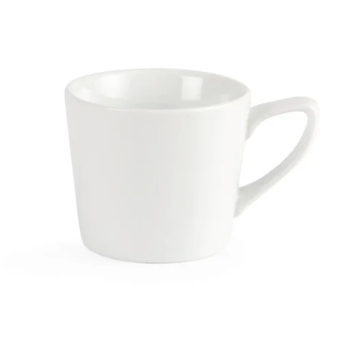 Vente Directe Tasses Basses En Porcelaine Blanche Olympia Whiteware – 200 Ml (Lot De 12)