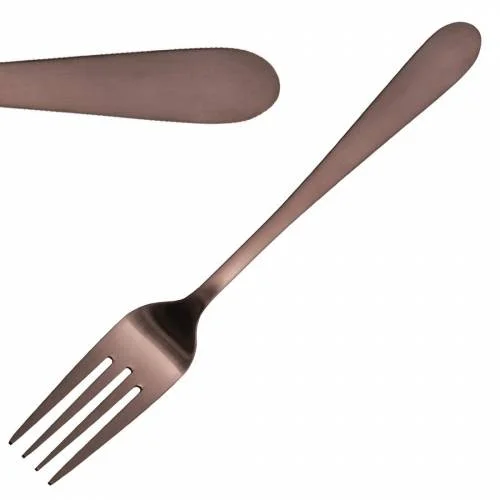 Super Prix Fourchettes de table cuivre 199mm - Lot de 12 - Olympia Cyprium