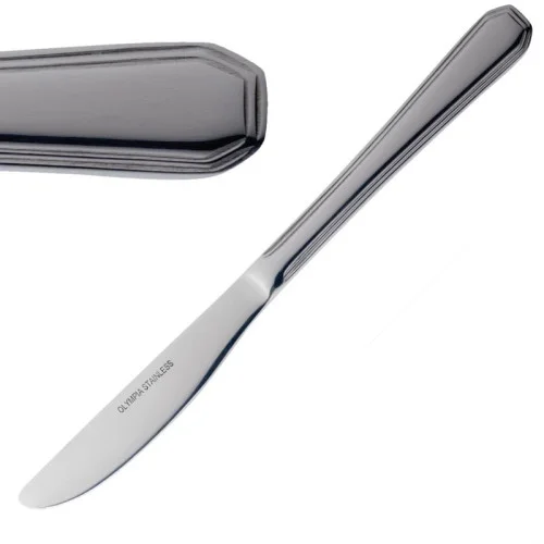Couteau à dessert 217 mm - Lot de 12 - Olympia Monaco Achat Immédiat