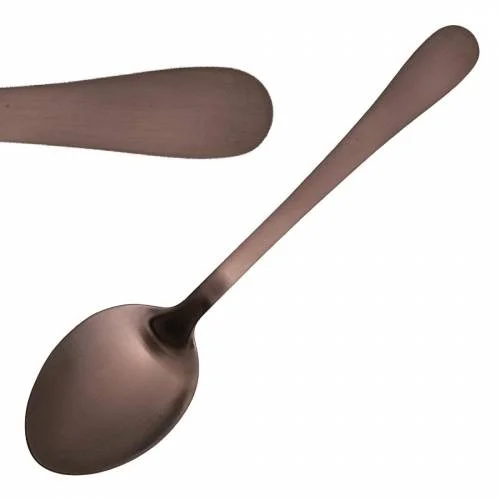 Cuillères à dessert cuivre - 182 mm - Lot de 12 - Olympia Cyprium Super Prix