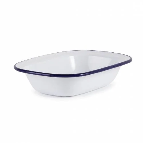 Plats De Service Rectangulaires En Acier Émaillé Olympia – 180 X 135 Mm Bon Marché