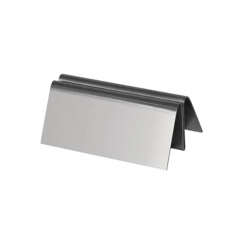 Prix Bas Porte-Menu De Table En Acier Inoxydable Olympia