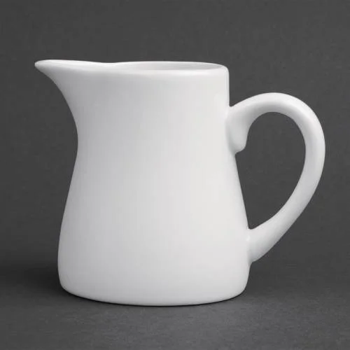 Pots à lait blancs 170ml - Olympia Prix Promo