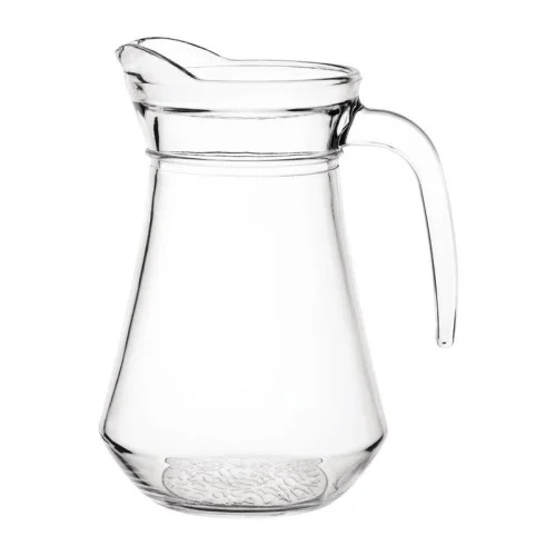 Pichets En Verre 1L Olympia – Lot De 6 Professionnels Nouveauté