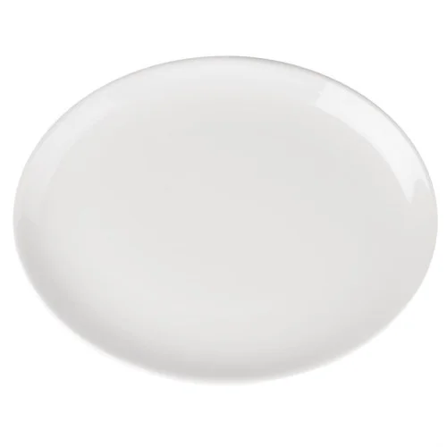 Assiettes creuses ovales en porcelaine Athena Hotelware - Lot de 6 Dernière Chance